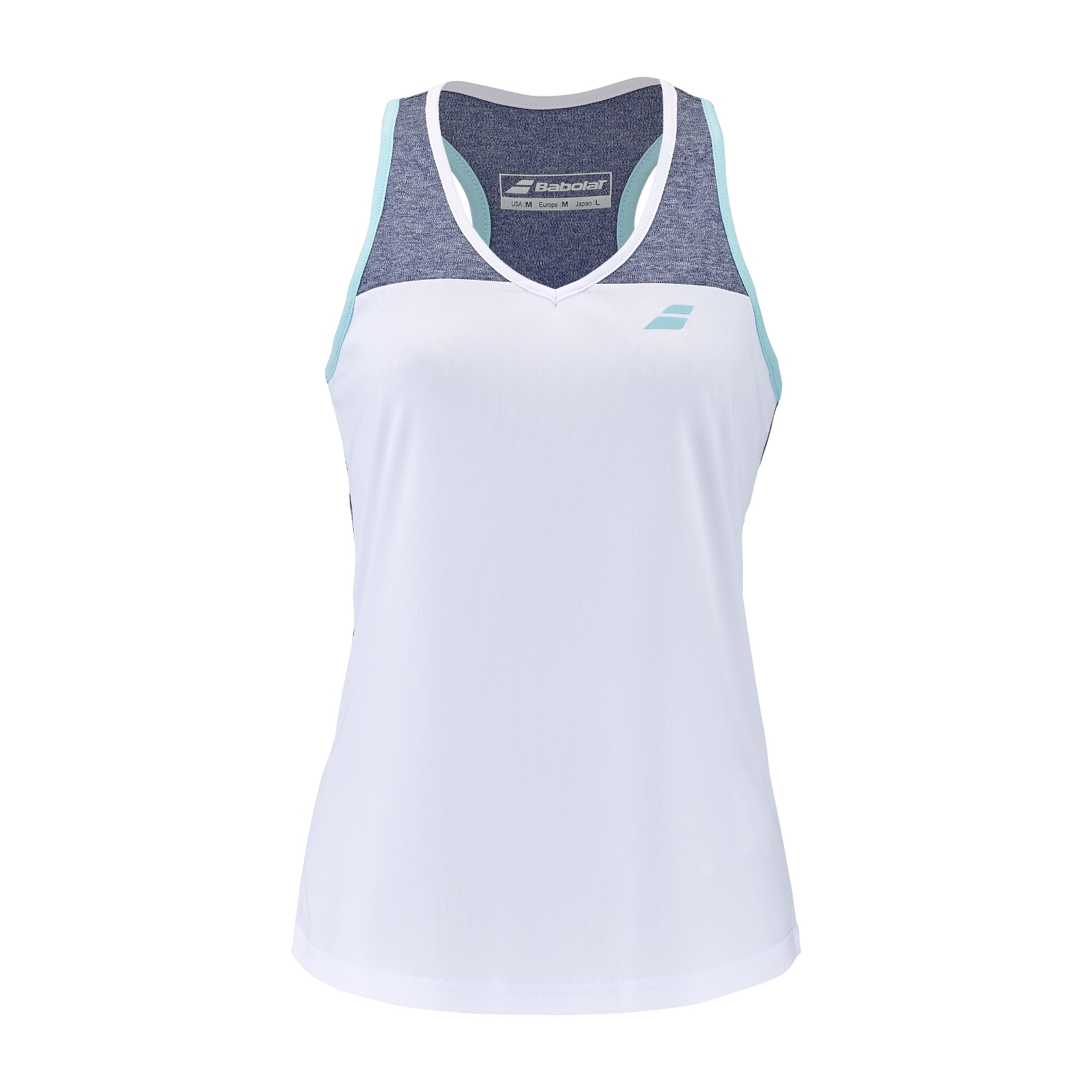 Babolat-Play-Tank-Top-Women-White-Blue
