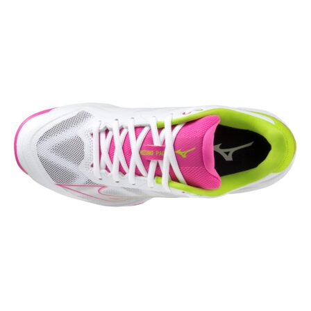 Mizuno-Wave-Exceed-Light-Padel-Women-White-Fuchsia-Red-3
