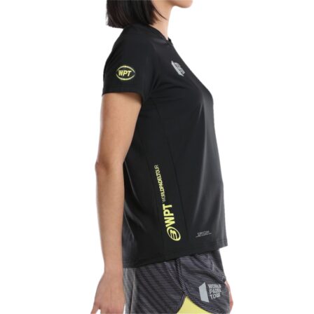 Bullpadel-Llama-T-shirt-Women-Black-2