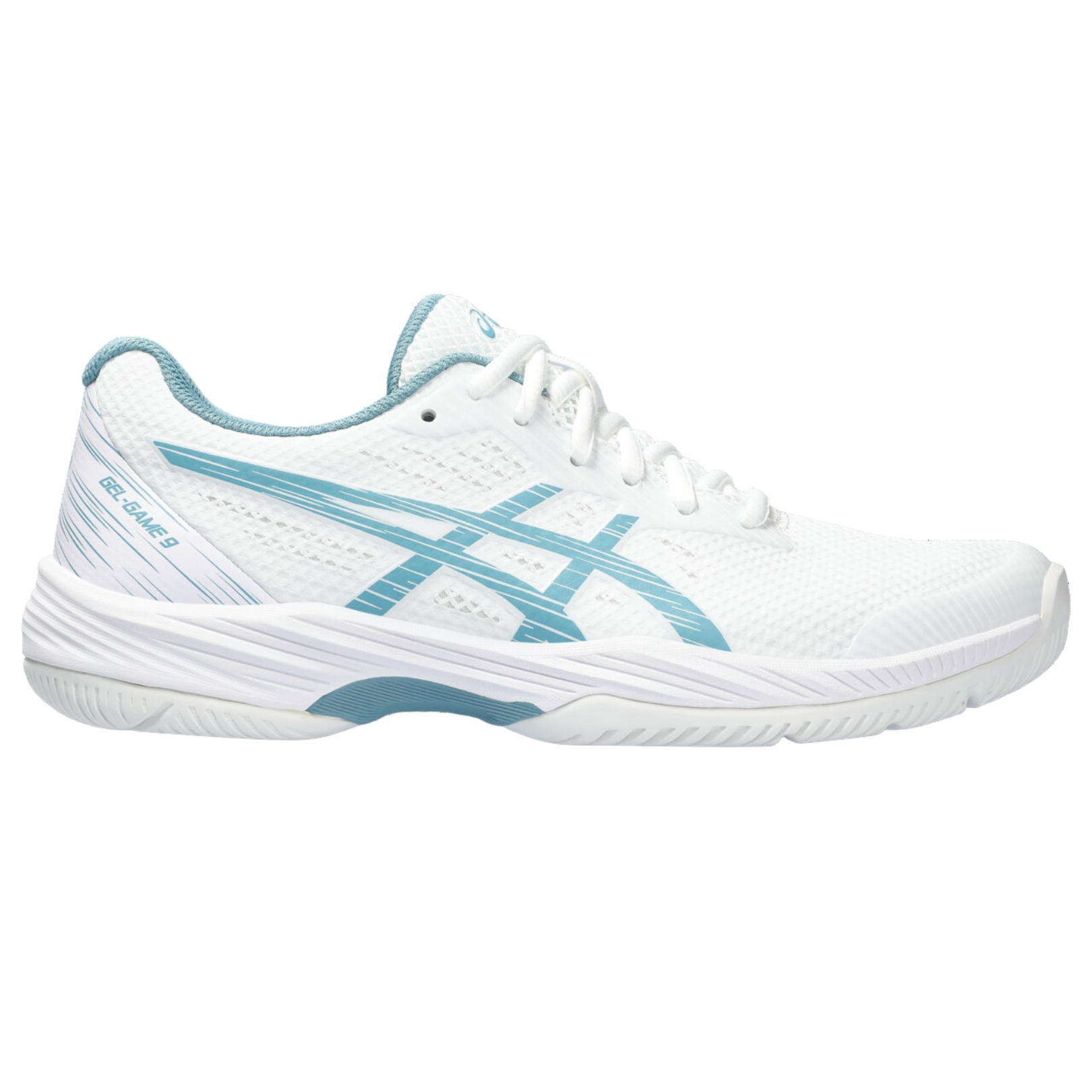 Asics-Gel-Game-9-Women-White-Gris-Blue-1