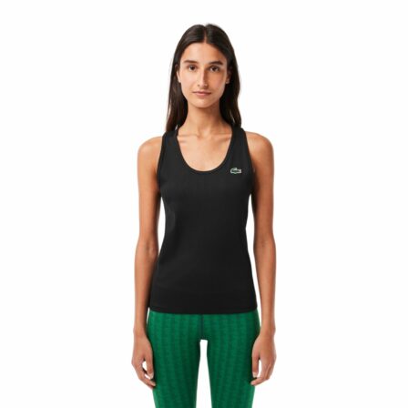 Lacoste-Sport-Slim-Fit-Ribbed-Tank-Top-Black