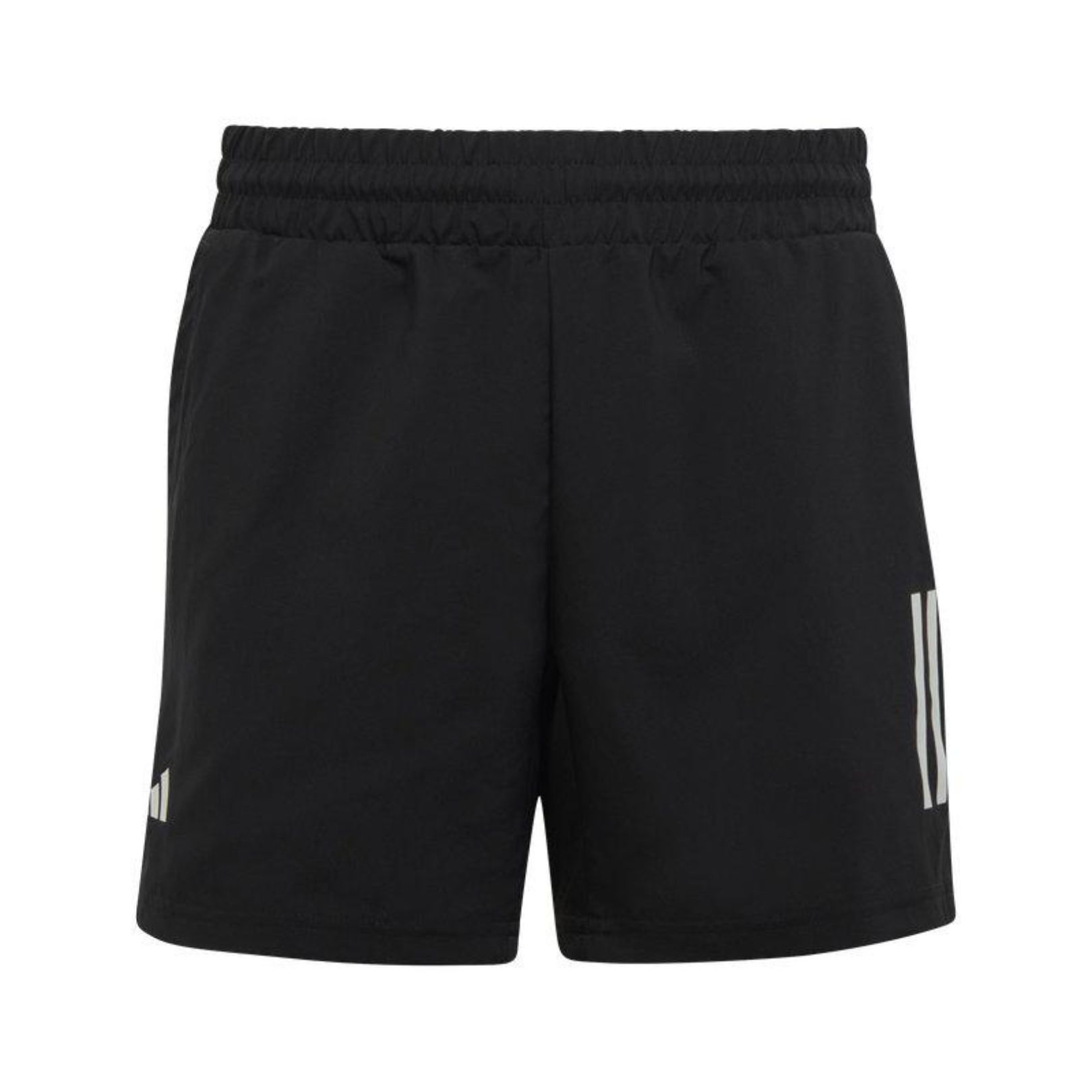 Adidas-Boys-Club-3-Stripe-Shorts-Black