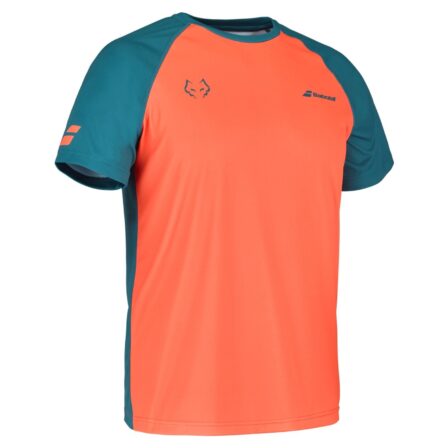 Babolat-Crew-Neck-Tee-Juan-Lebron-Orange-2