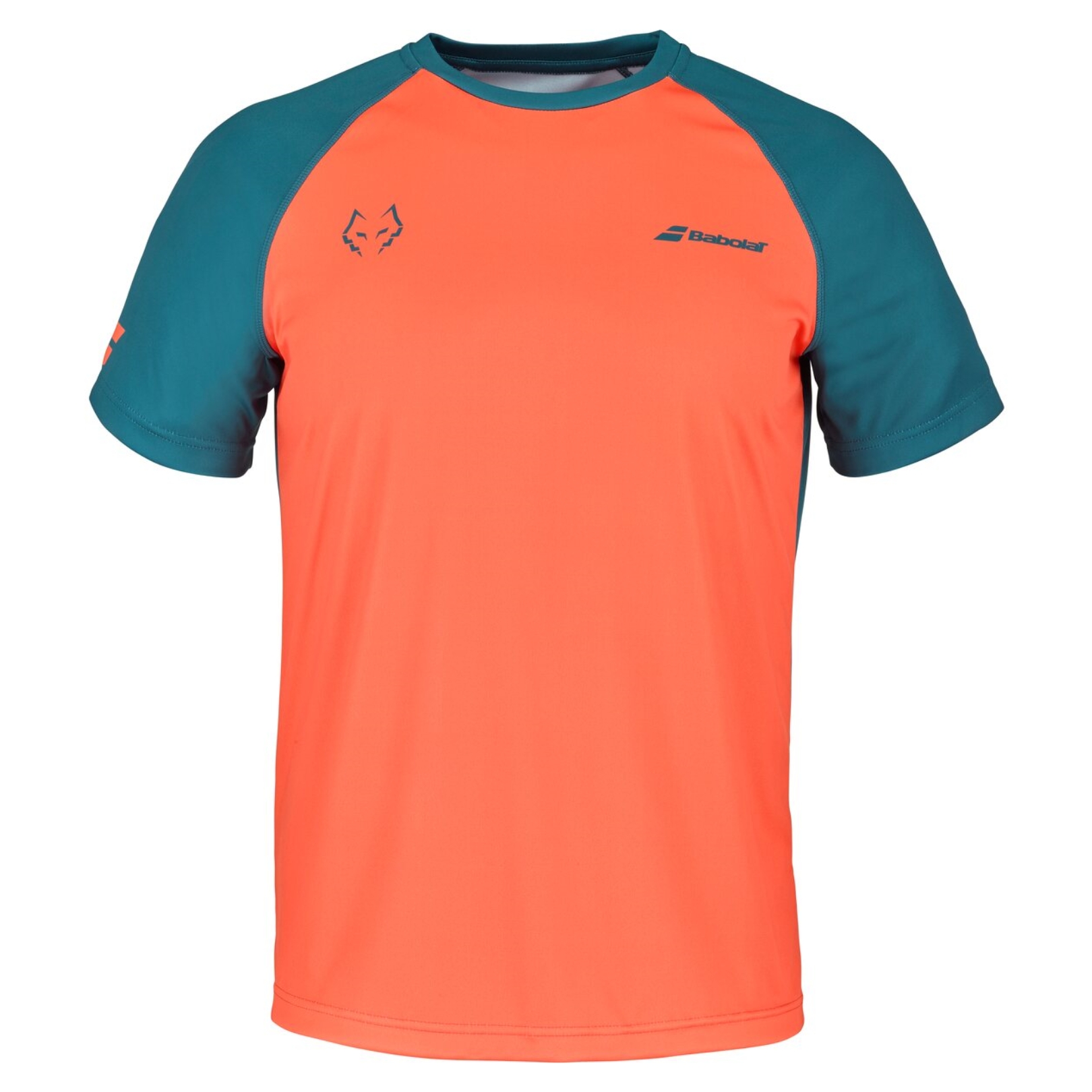 Babolat-Crew-Neck-Tee-Juan-Lebron-Orange