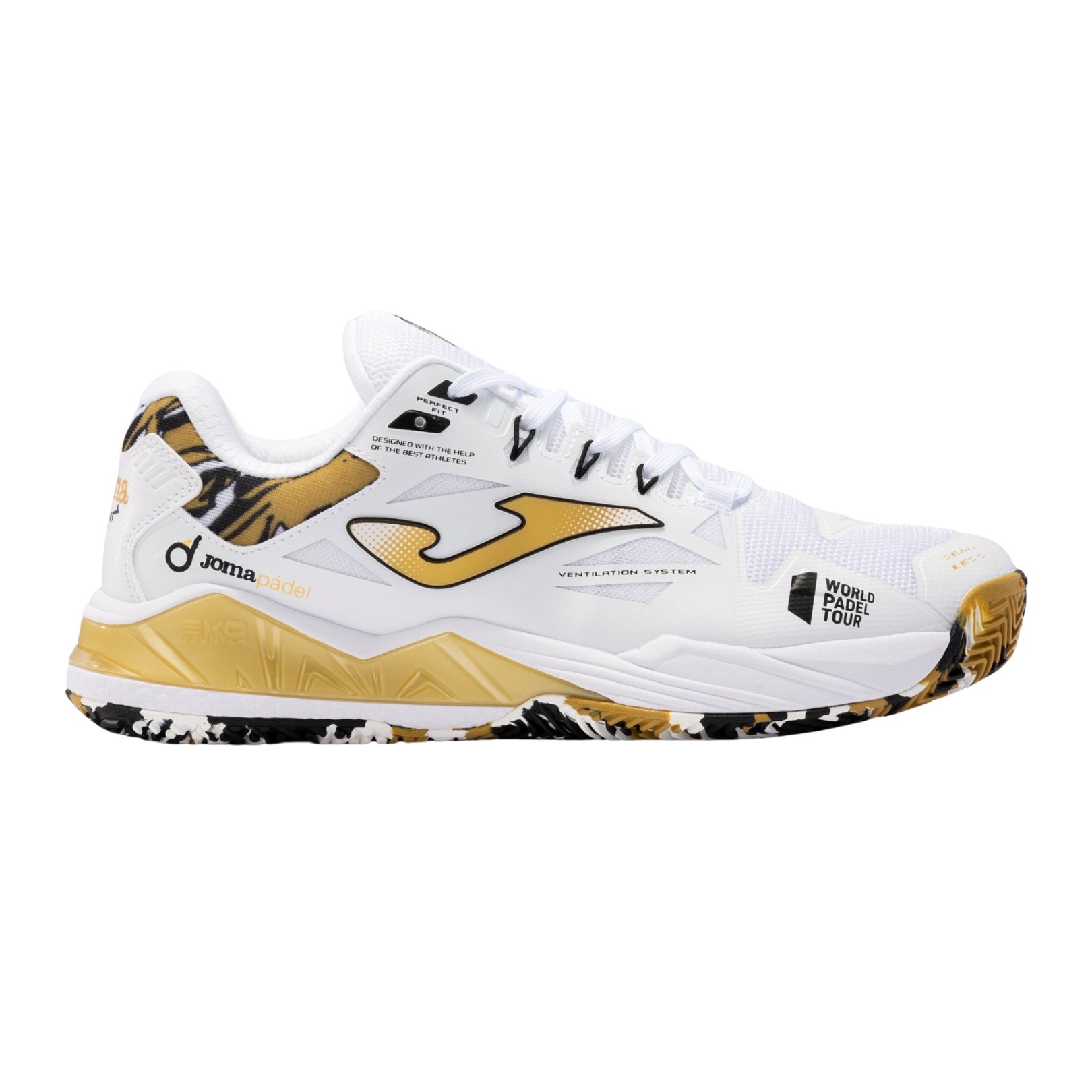 Joma-Spin-2332-White-Gold-padelsko-2