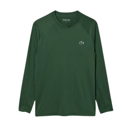 Lacoste-Long-Sleeved-Stretch-Jersey-Sport-T-shirt-Green-3