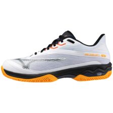 Mizuno Wave Exceed Light 2 Padel White/Dress Blues/Carrot Curl