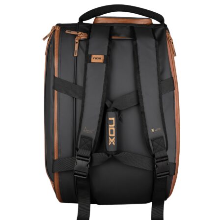 Nox-Luxury-Open-Series-Padelbag-Black-Brown-6