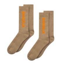 Cuera Padel Crew Socks 2-Pack Sand