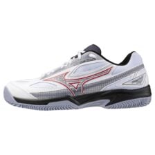 Mizuno Break Shot 4 Padel White/Salsa/Aleutian