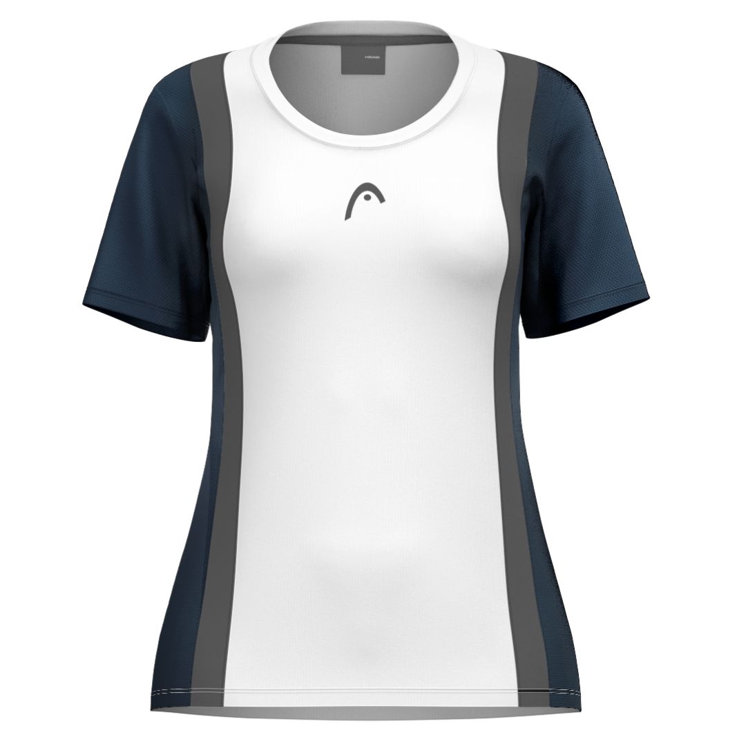 Head-Club-25-Tech-T-shirt-Women-Navy-White