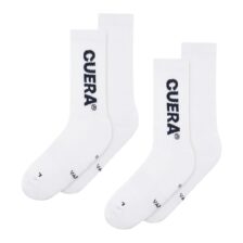 Cuera Padel Socks 2-Pack White/Walnut