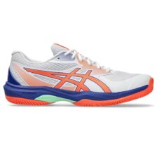 Asics Game FF Padel White/Vivid Coral