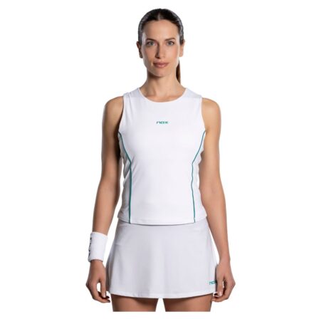 Nox Pro Tank top Women White/Ivy Green