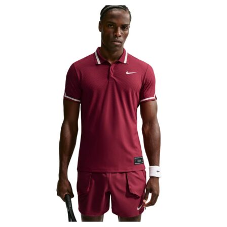 Nike Court Aero-FIT Slam Polo Team Red
