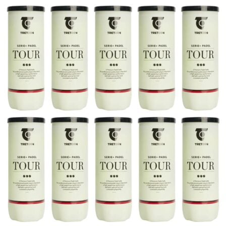 10x Tretorn Serie+ Padel Tour 3 pcs.