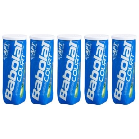 5x Babolat Court Padel X3