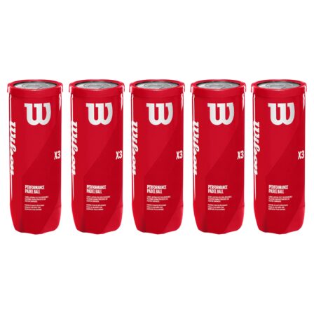 5x Wilson Padel X3