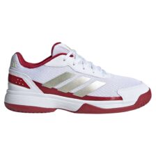 Adidas Crazyquick Padel Kids Cloud White/Ice Gold Met