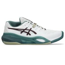 Asics Gel-Resolution X Clay White/Dark Aubergine