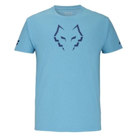 Babolat Cotton Tee Lebrón Cyan Blue