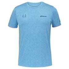Babolat Crew Neck Tee Juan Lebron Cyan Blue Heather