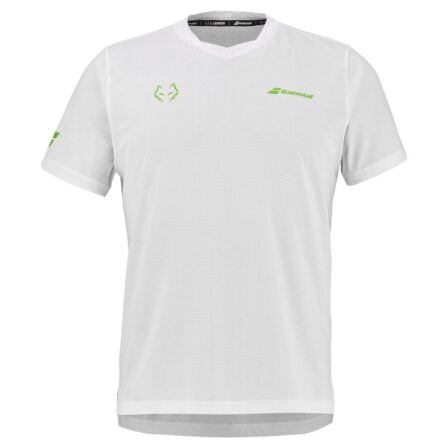 Babolat Crew Neck Tee Juan Lebron White