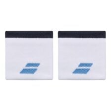 Babolat Logo Wristband White/Drive Blue