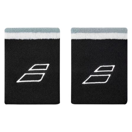 Babolat Terry Jumbo Wristband Black/White