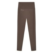 Cuera Active Logo Tights Long Dark Brown
