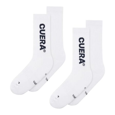 Cuera Padel Socks 2-Pack White/Walnut