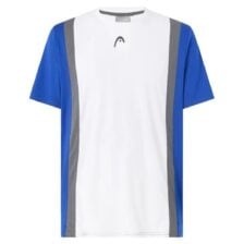 Head Club 25 Tech T-shirt Royal/White