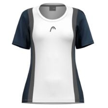 Head Club 25 Tech T-shirt Women Navy/White