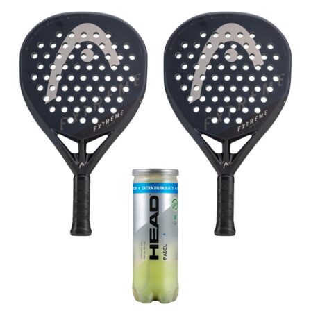Head Padel Setti (2 x Head Extreme Touch + Head Padel Pro+ 3 stk.)