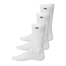 Lacoste Sport High-Cut Sukat 3-Pack White