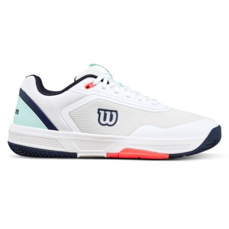 Wilson Courtglide White/Bay/Fiery Coral